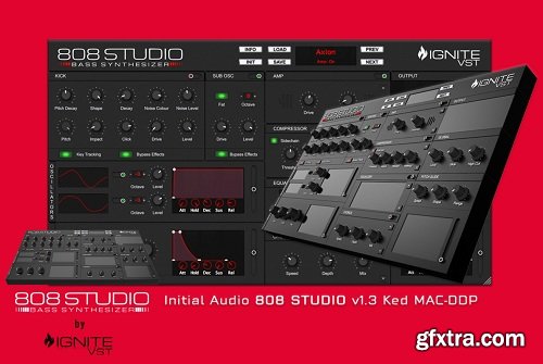 Initial Audio 808 STUDIO v1.3 macOS