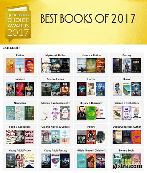 Goodreads: Best Books of the Year - 2017