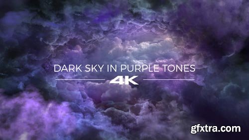 Videohive - Dark Sky in Purple Tones - 19276334