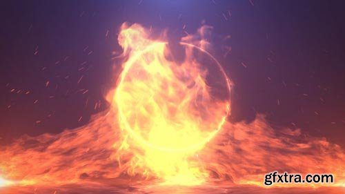 Videohive - Epic Fire Logo Reveal - 22117979