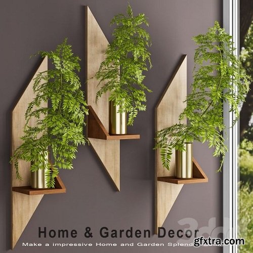 Home & Garden Decor 3d Model