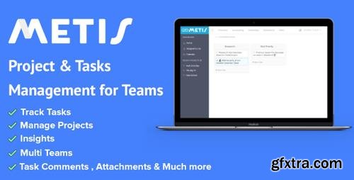 CodeCanyon - Metis v1.1.2 - Team Collaboration and Project Management Platform - 20463751