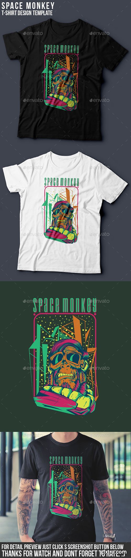 GraphicRiver - Space Monkey 8854688
