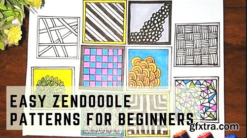 Easy ZenDoodle Patterns For Beginners