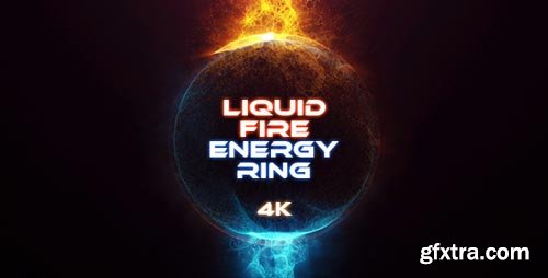 Videohive - Liquid Energy Fire Ring - 19891543