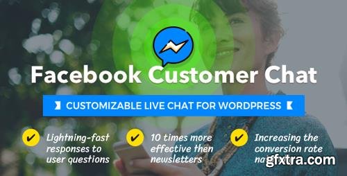 CodeCanyon - Facebook Customer Chat v1.1.1 - Customizable Live Chat for WordPress - 21221081