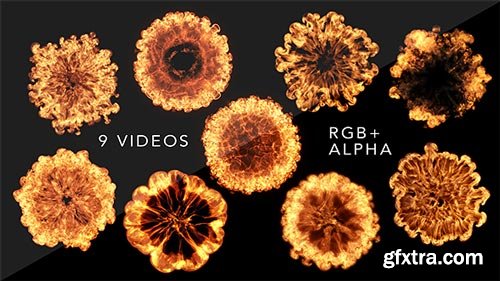 Videohive - Firewave Explosions - 17016499