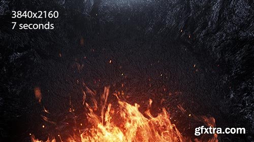 Videohive - Fire - Cinematic Background - 19085184