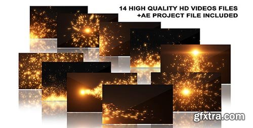 Videohive - Hot Sparks Pack - 4727581
