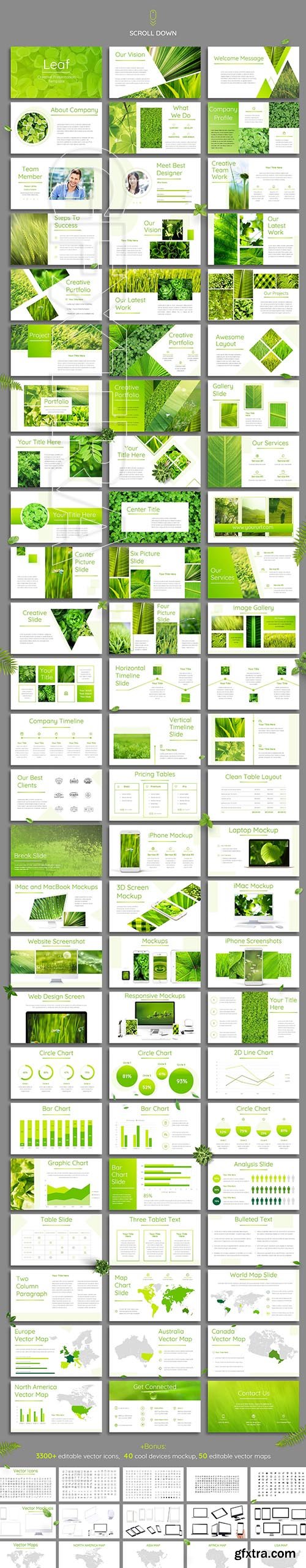 Leaf - Powerpoint Template