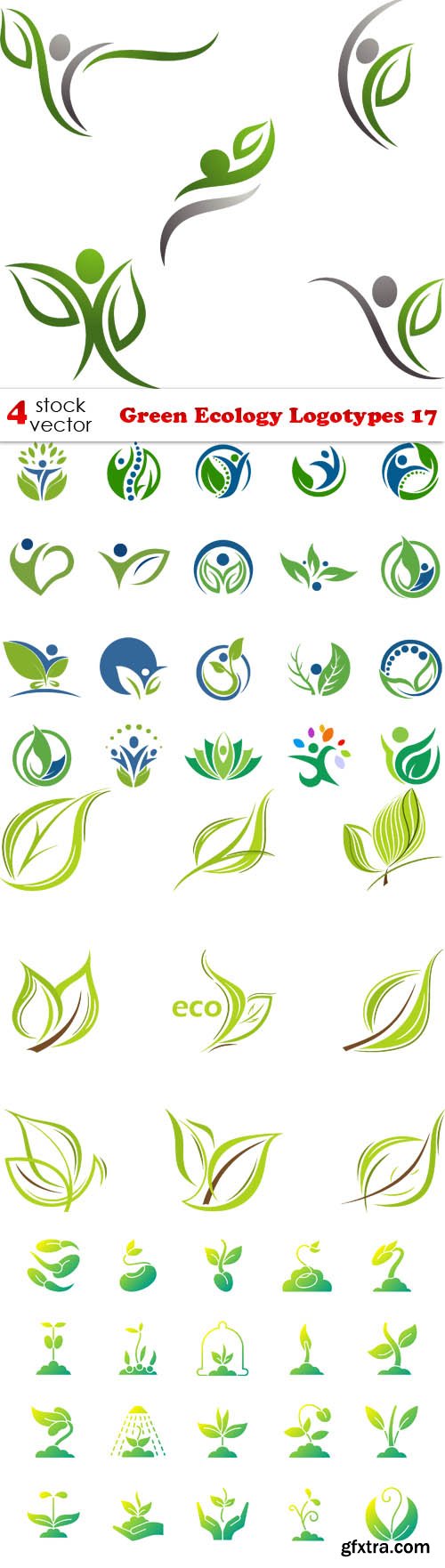 Vectors - Green Ecology Logotypes 17