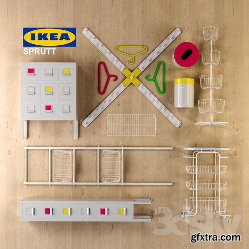 SPRUTT IKEA 3d Model