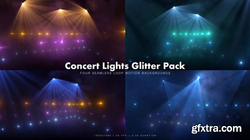 Videohive - Concert Lights Glitter Pack 6 - 18927690