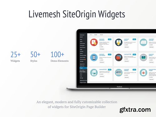 Livemesh SiteOrigin Widgets Pro v2.2.1