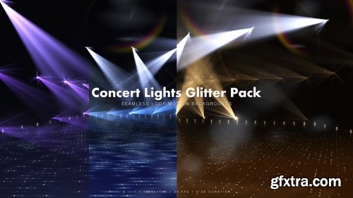 Videohive Concert Lights Glitter Pack 13754701