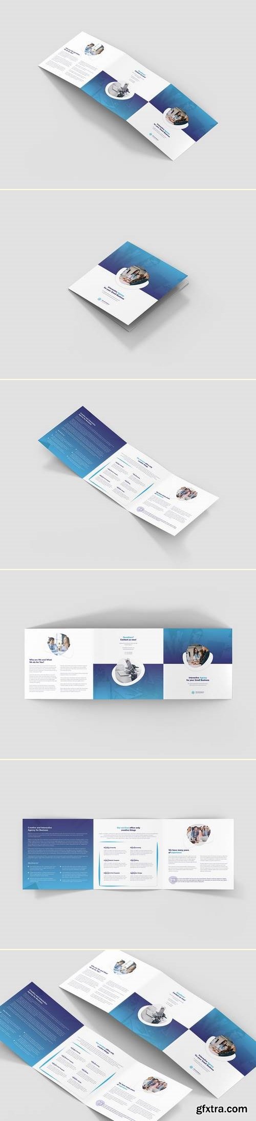 Brochure – Interactive Agency Tri-Fold Square