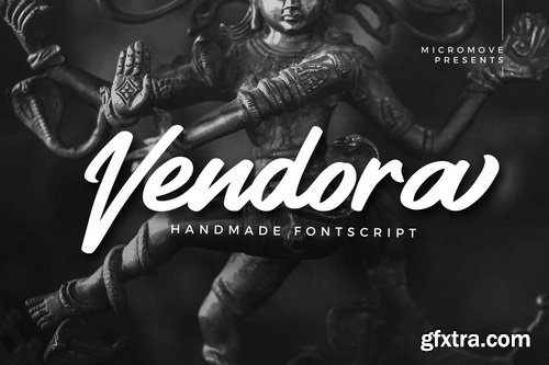 Vendora - Handmade Font
