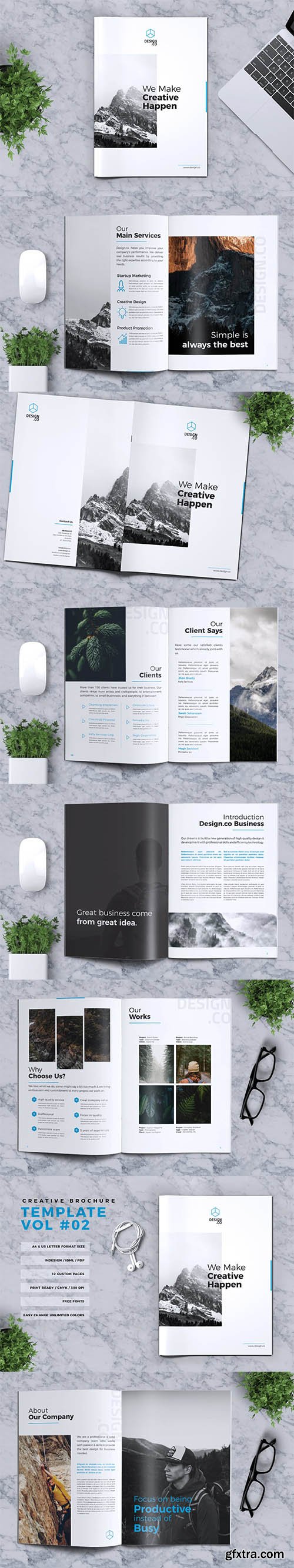 Creative Brochure Template Vol. 02