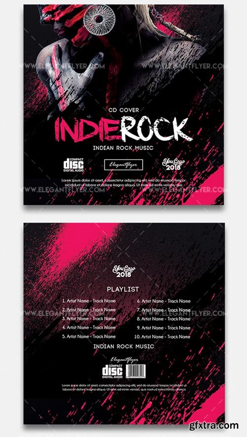 Indie Rock V7 2018 CD Cover