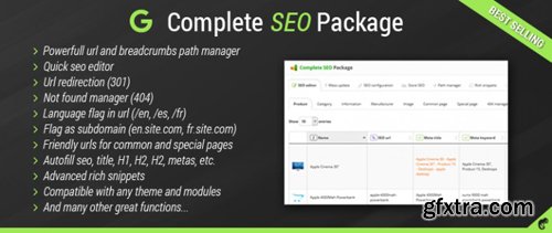 Complete SEO Package v4.1.4 - the best seo extension for opencart - NULLED