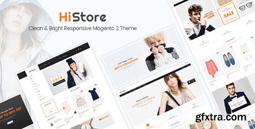 ThemeForest - HiStore v1.3.0 - Clean and Bright Responsive Magento 2 Theme - 20456324