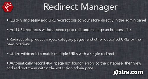 (2.x/3.x) Redirect Manager v300.1 - OpenCart Extension