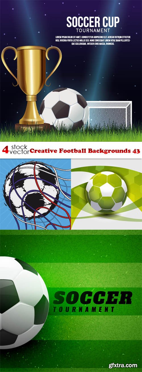 Vectors - Creative Football Backgrounds 43