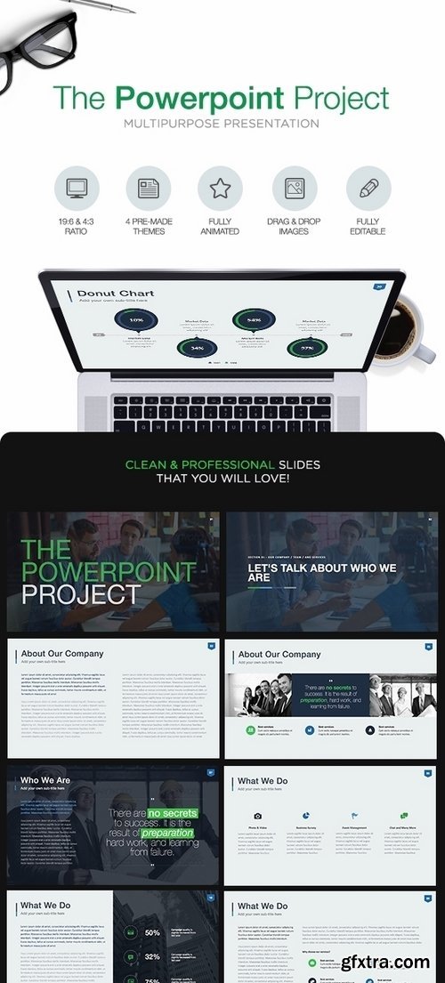 GraphicRiver - The Powerpoint Project - Powerpoint Template 8896235