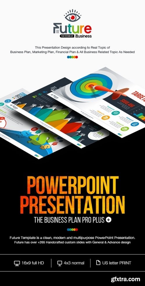 GraphicRiver - Business Plan PowerPoint Presentation Template 13853440