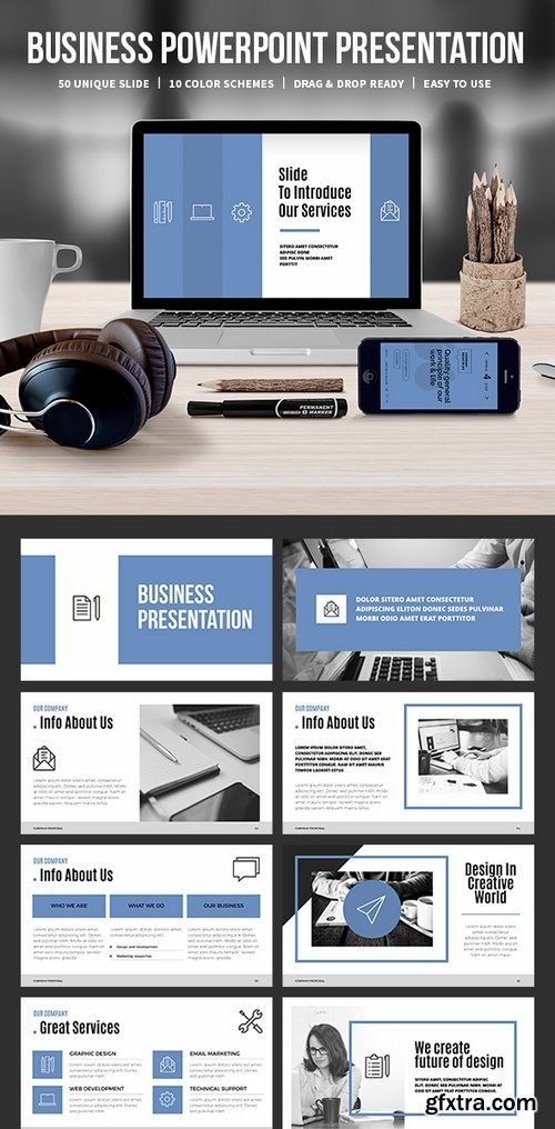 GraphicRiver - Business Powerpoint Template 19440627