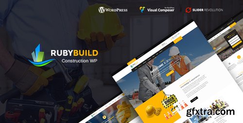 ThemeForest - RubyBuild v1.2 - Building & Construction WordPress Theme - 20766884