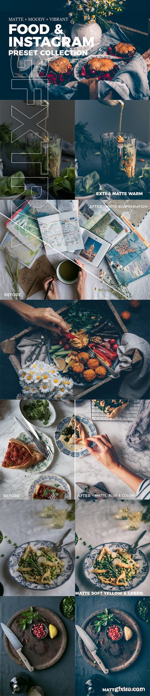 Food & Instagram Lightroom Presets