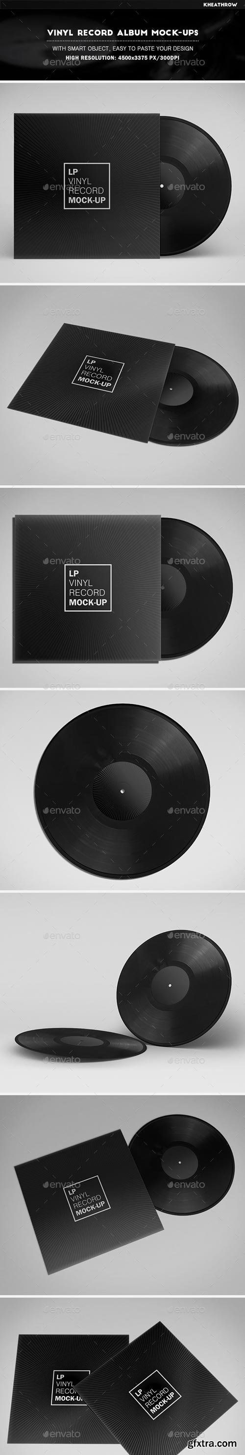 GraphicRiver - Vinyl Record Album Mock-Ups 10839818