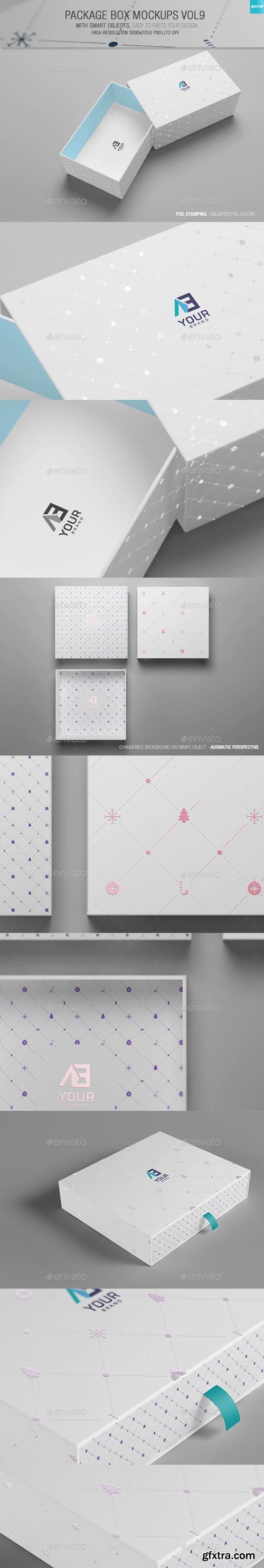 GraphicRiver - Package Box Mockups Vol9 13547117