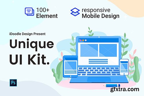 UI Kits Web Design & Mobile Responsive