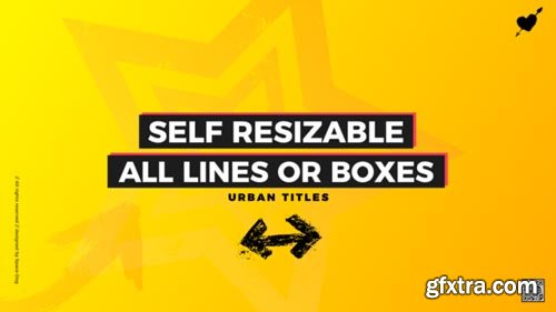 Videohive - Box Titles - Self Resizing - 21881214