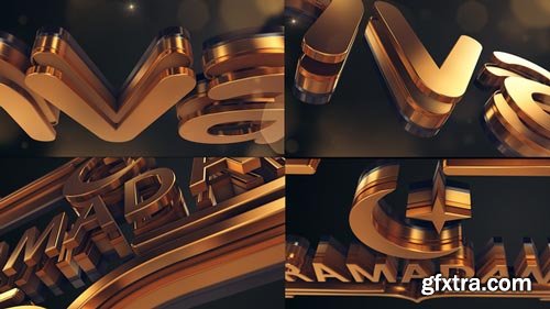 Videohive - Gold Logo Reveal - 21860786