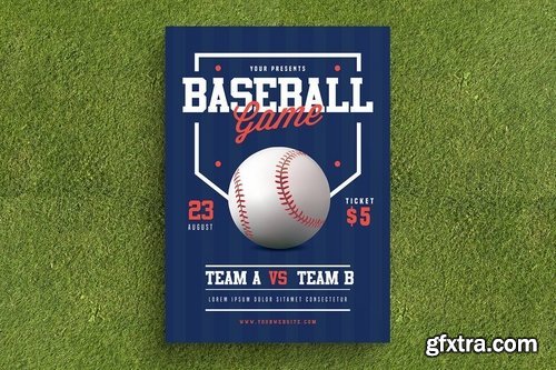 GraphicRiver - Baseball Flyer 19767549