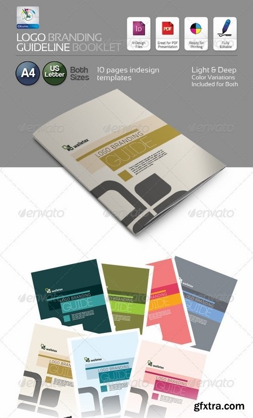 GraphicRiver - Logo Branding Guideline Booklet 4463466