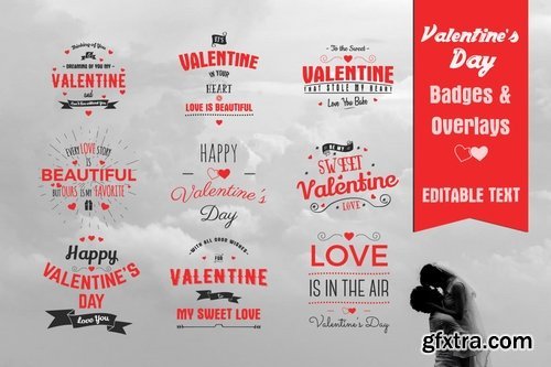 CM - Valentine\'s Day Badges & Overlays 492594