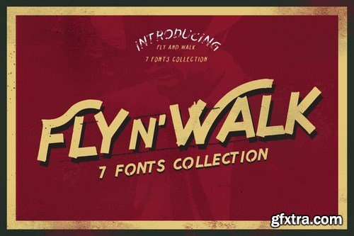 CM - Fly and Walk Typeface 1249806