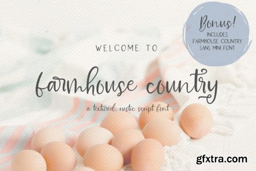 Farmhouse Country - 2 Fonts
