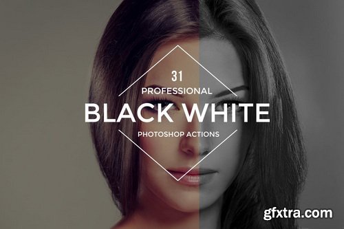 Black White Photoshop Actions