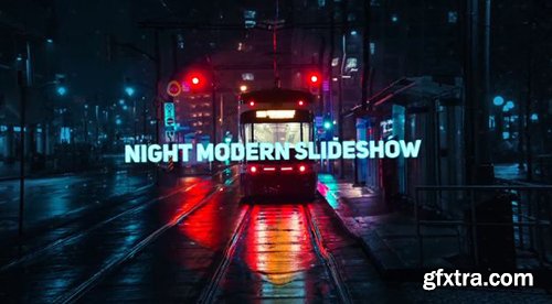 Night Modern Slideshow - After Effects 98057