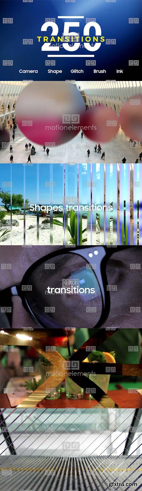 MotionElements - 250 Transitions - 11713572