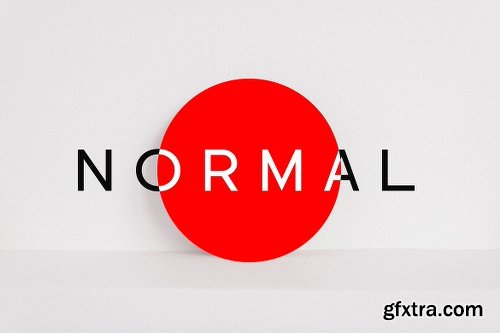NORMAL - Minimal Sans Serif Typeface Font Family