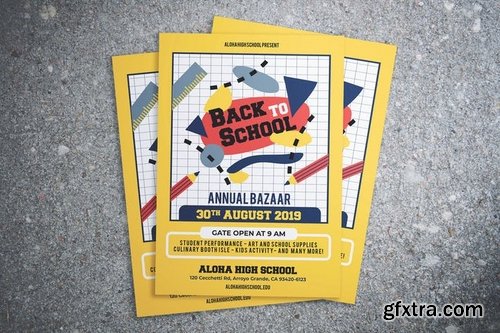 Back To School Bazaar Flyer