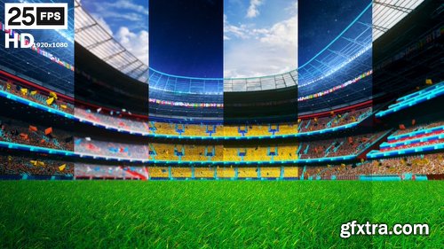 Videohive Flying On Grass In Stadium HD Pack 02 22191358