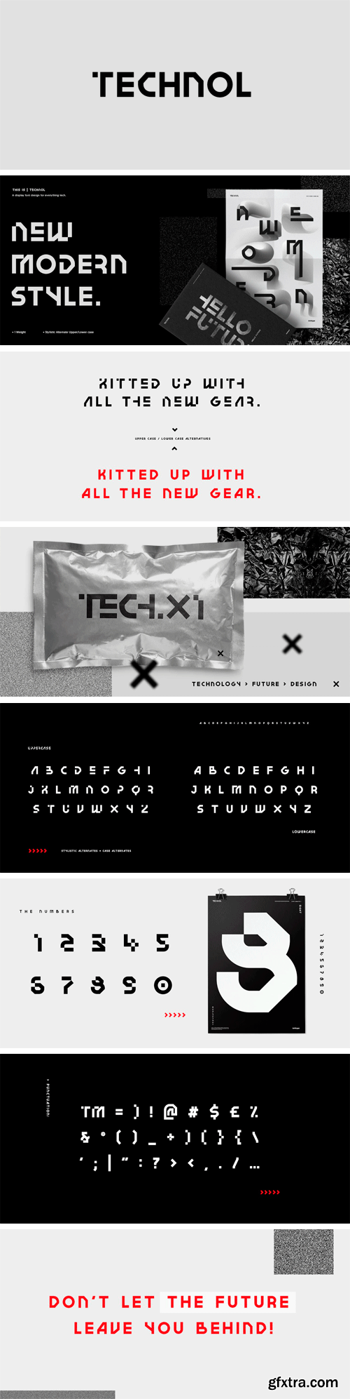 Technol Font