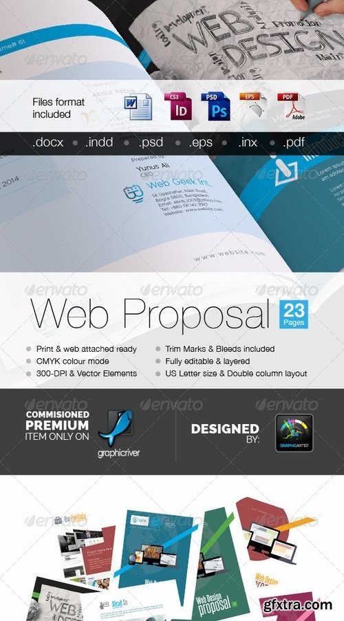 GraphicRiver - Web Proposal for Web Design Project 7259438